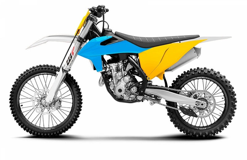 POLISPORT MX Vintage Edition Plastic Kit Blue/Yellow KTM SX/SX-F - 1086174007