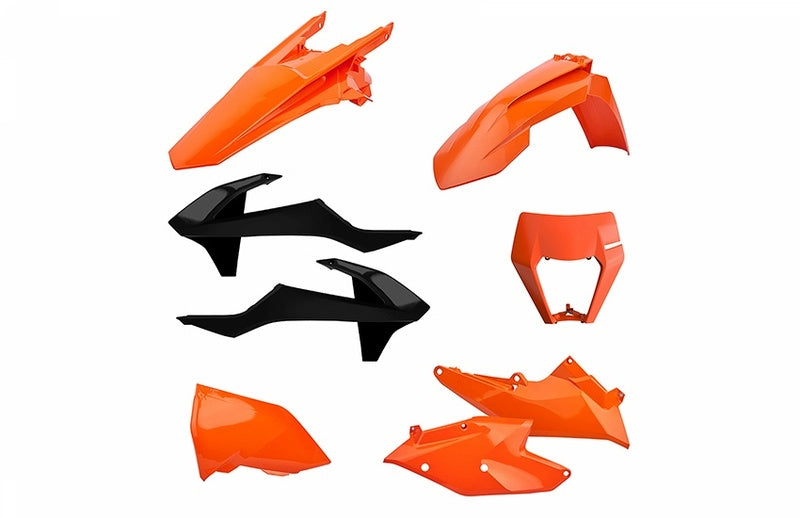 POLISPORT Enduro Plastic Kit OEM Color KTM EXC/EXC-F - 1086180001