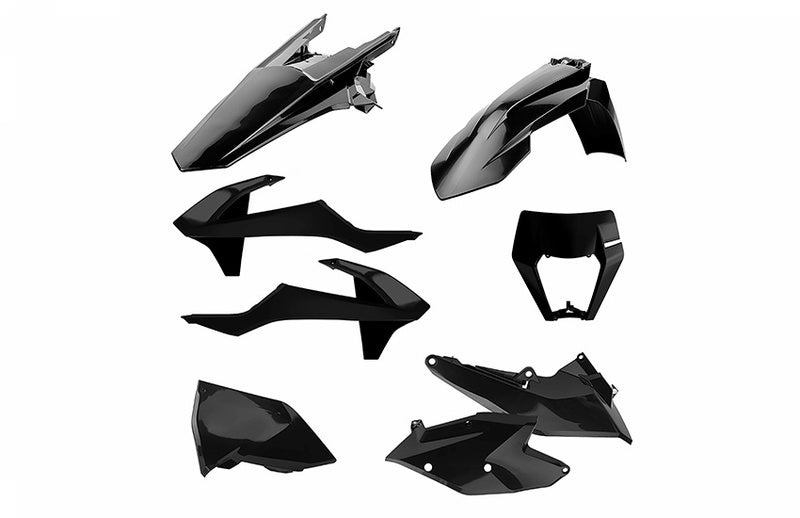 POLISPORT Enduro Plastic Kit Black KTM EXC/EXC-F