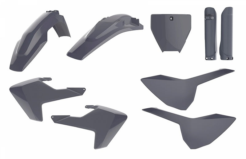 POLISPORT MX Plastic Kit Nardo Grey Husqvarna TC/FC - 1086185007