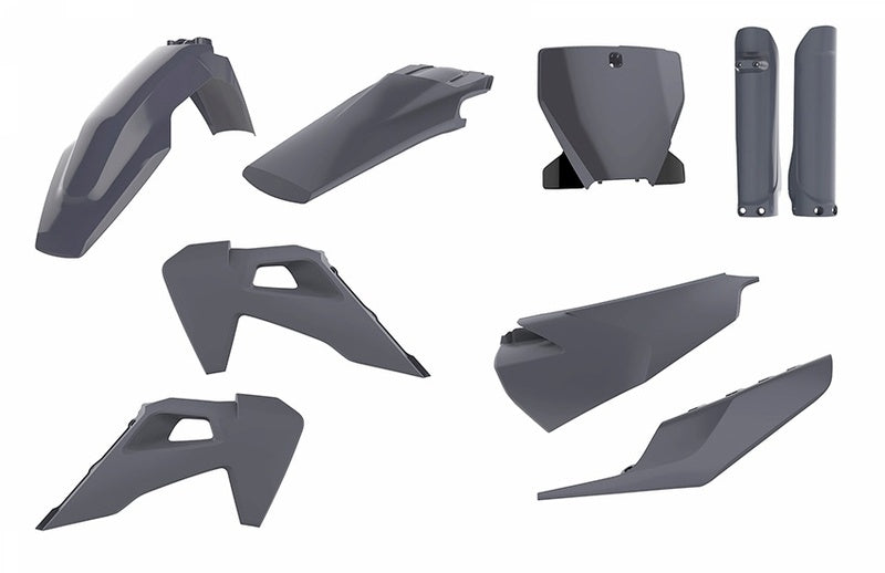 POLISPORT MX Plastic Kit Nardo Grey Husqvarna TC/FC - 1086186003