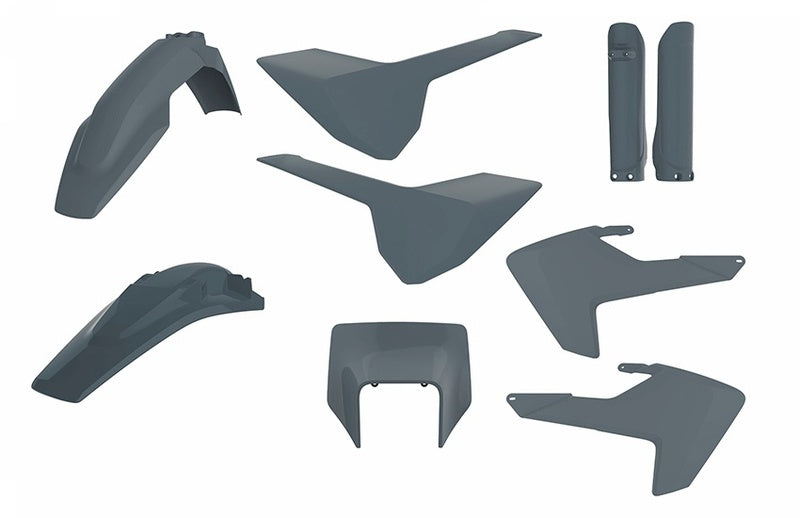 POLISPORT Enduro Plastic Kit Nardo Grey Husqvarna FE/TE