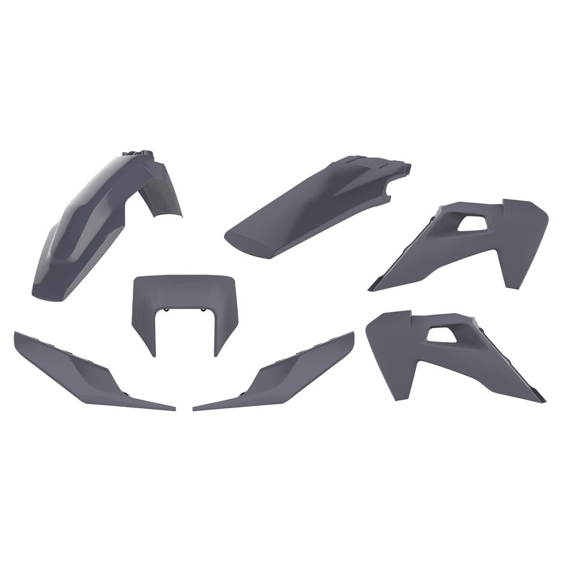 POLISPORT Plastic Kit Nardo Grey Husqvarna TE/FE