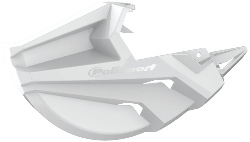 POLISPORT Front Disc Protector White - 1086205001