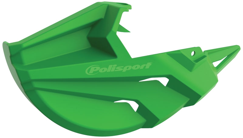 POLISPORT Front Disc Protector Green - 1086205004