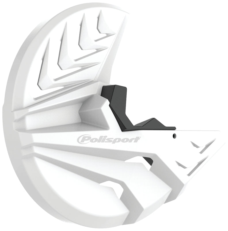 POLISPORT Front Disc Cover White / Black