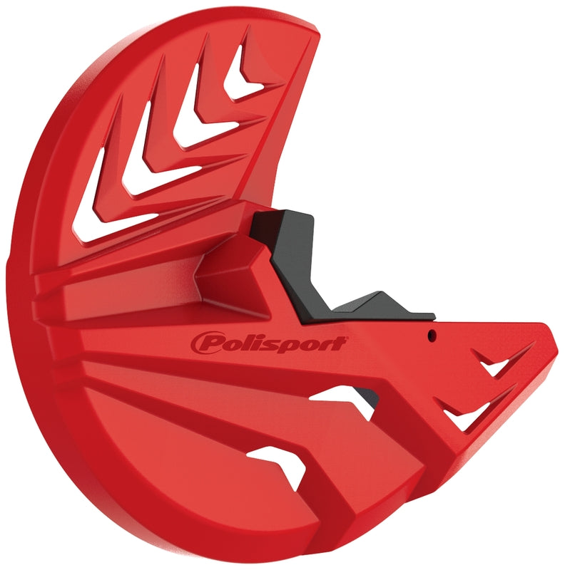 POLISPORT Front Disc Cover Red / Black - 1086207003