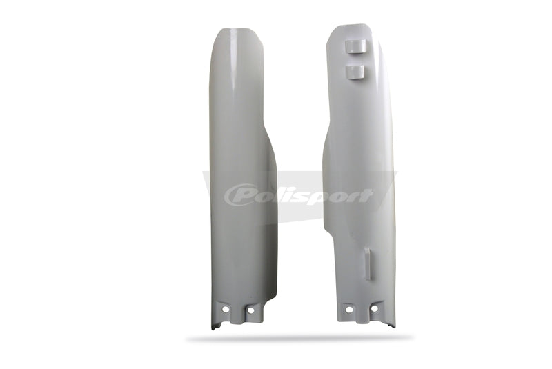 POLISPORT Fork Guards White Suzuki RM125/RM250