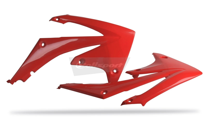 POLISPORT Radiator Covers Red Honda CRF250R/CRF450R - 1086275001