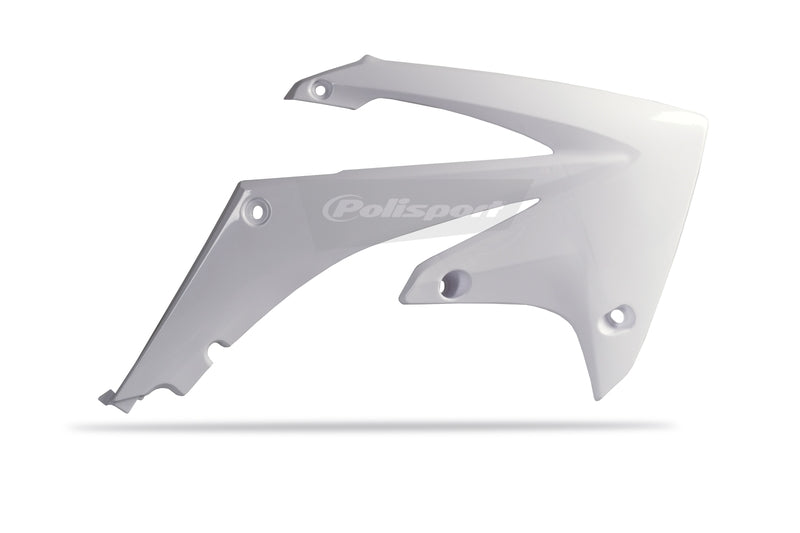 POLISPORT Radiator Covers White Honda CRF250R/CRF450R