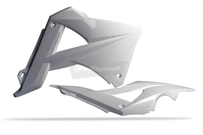 POLISPORT Radiator Covers White Gas Gas - 1086278002