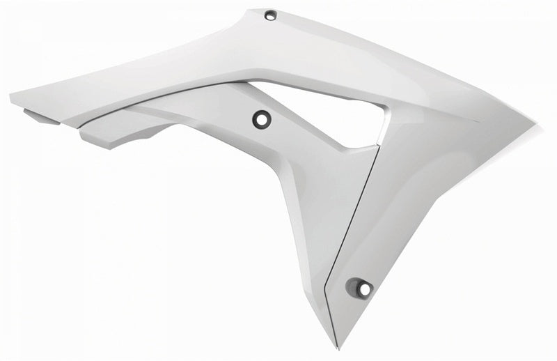 POLISPORT Radiator Covers White Honda CRF450R/RX