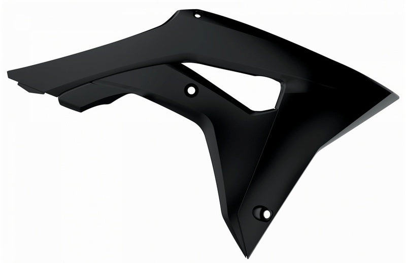 POLISPORT Radiator Covers Black Honda CRF450R/RX