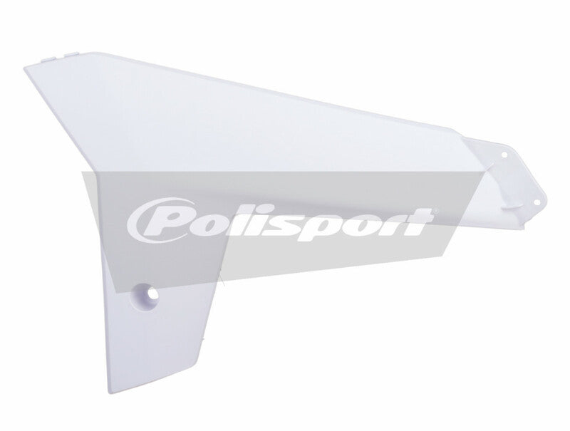 POLISPORT Lower Radiator Covers White Gas Gas EC/EC-F