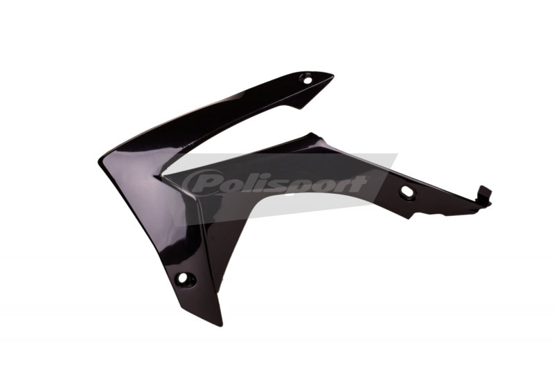 POLISPORT Radiator Covers Black Honda CRF250R/CRF450R - 1086296002