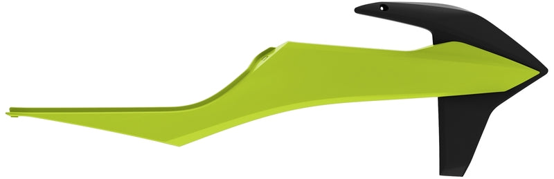POLISPORT Radiator Covers Black/Neon Yellow KTM SX/SX-F