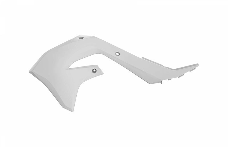 POLISPORT Radiator Covers White Kawasaki KX450