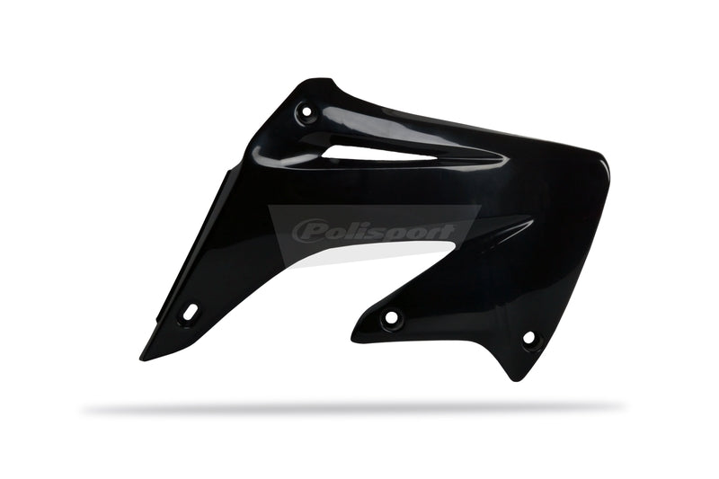 POLISPORT Radiator Covers Black Honda CRF250R/CRF450R - 1086347001