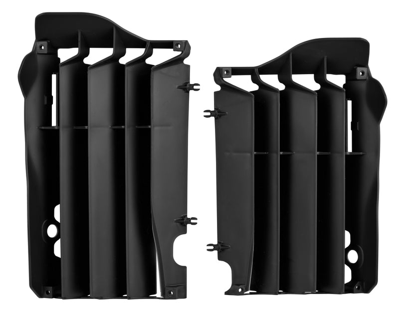 POLISPORT Radiator Louvers Black Kawasaki KX250F - 1086390001