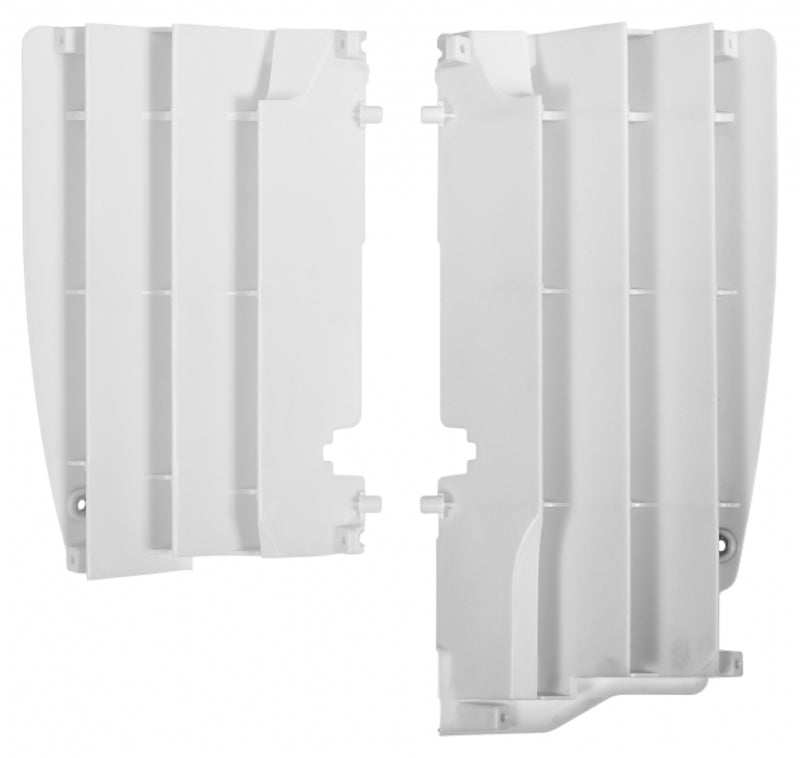POLISPORT Radiator Louvers White Suzuki RM-Z450