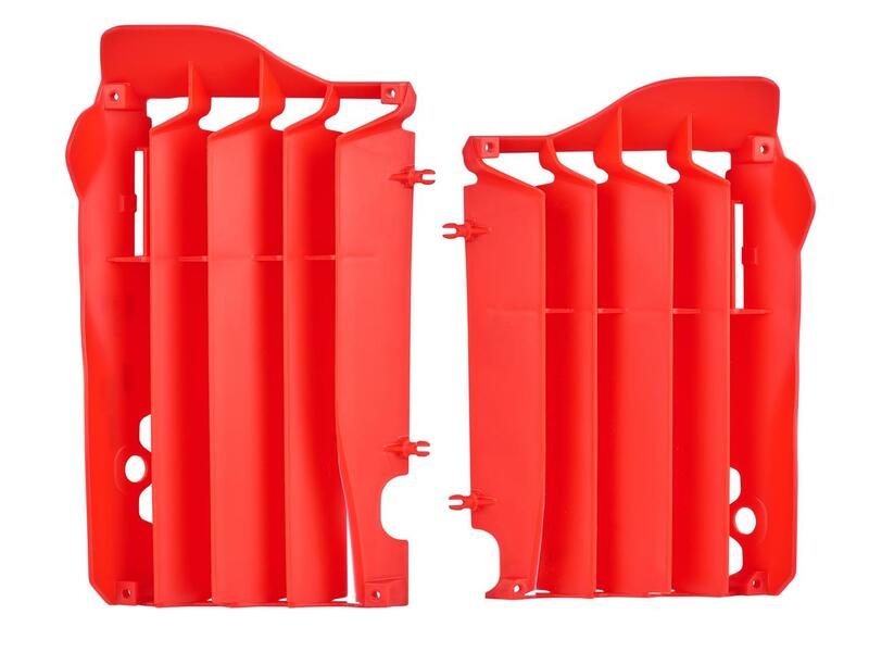 POLISPORT Radiator Louvers Red Honda CRF450R/RX