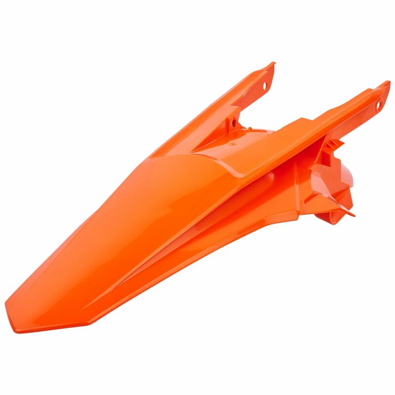 POLISPORT Rear Fender Neon Orange KTM