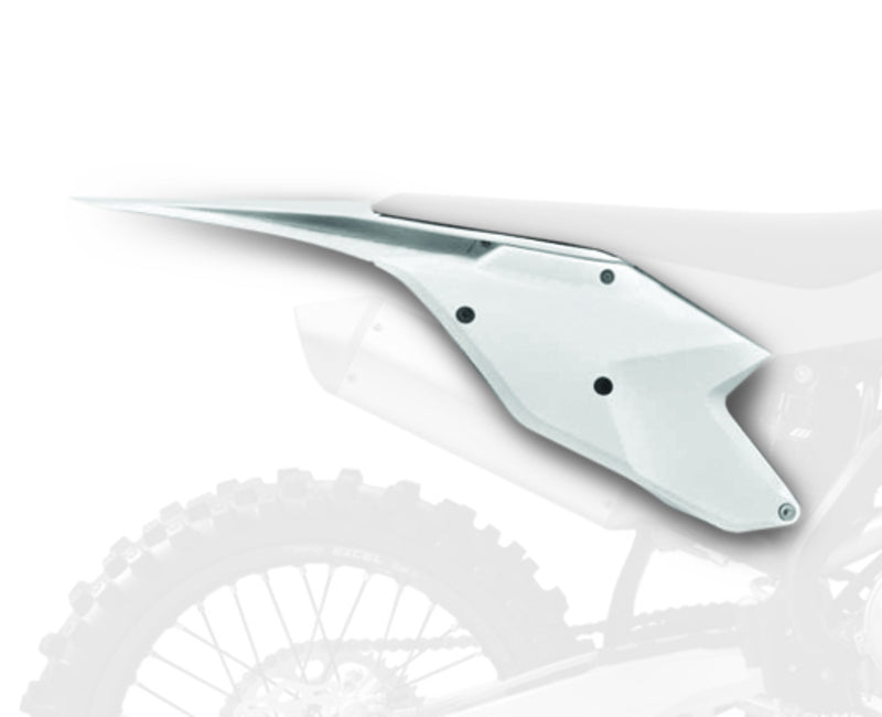 POLISPORT Rear Fender White KTM - 1086578002