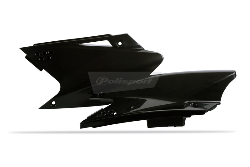POLISPORT Side Panels Black Kawasaki KX250F