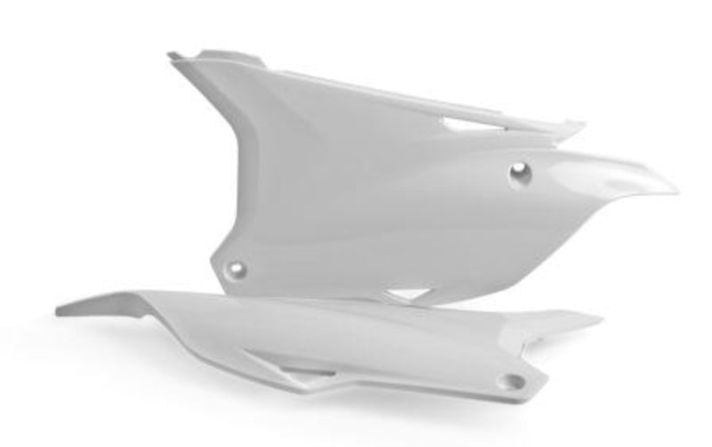 POLISPORT Side Panels White Kawasaki KX85/KX100