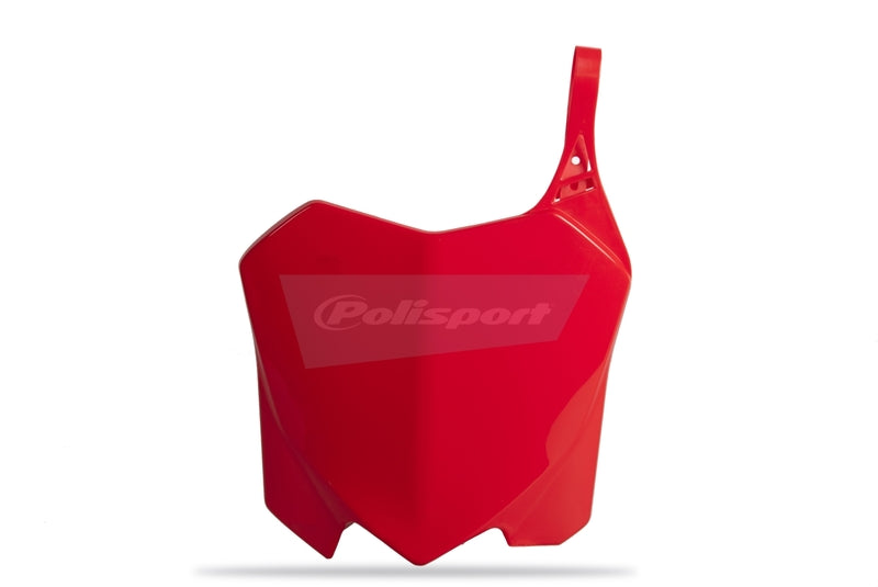 POLISPORT Front Number Plate Red Honda CRF250R/CRF450R - 1086625003