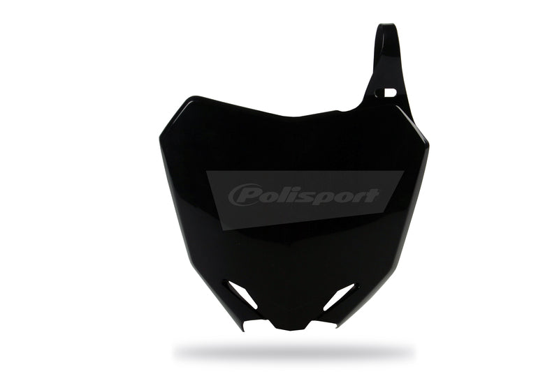 POLISPORT Front Number Plate Black Suzuki RM-Z250/RM-Z450