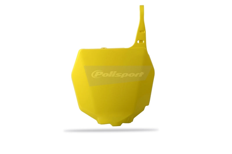 POLISPORT Front Number Plate Yellow Suzuki RM/RM-Z
