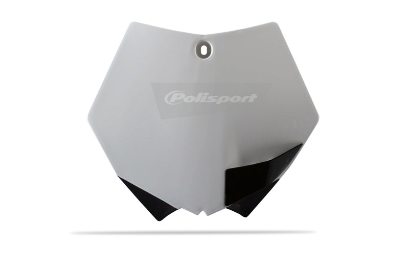 POLISPORT Front Number Plate White KTM - 1086653003