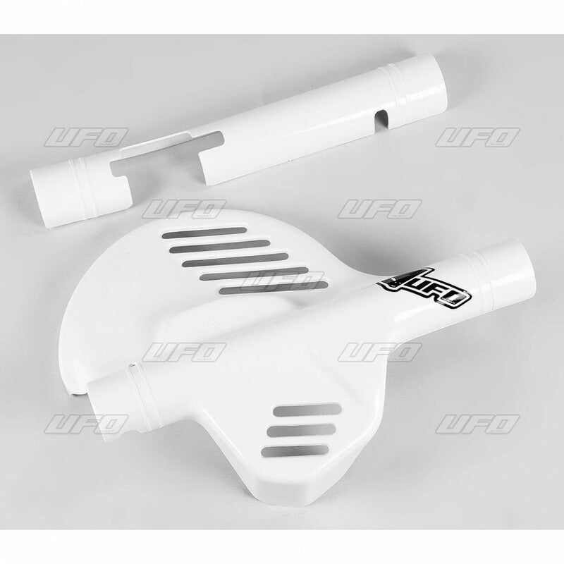 UFO Front Disc Protector White Honda XR600R