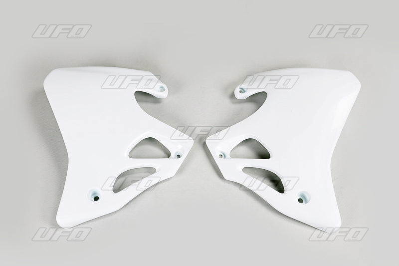 UFO Radiator Covers White Honda