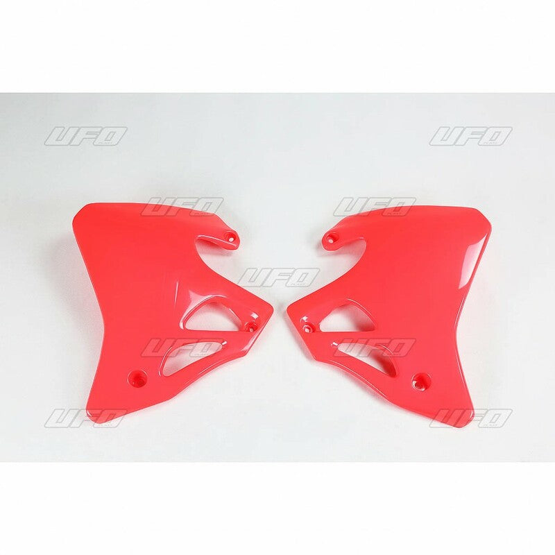UFO Radiator Covers Red Honda CR125R/250R - 1086761003