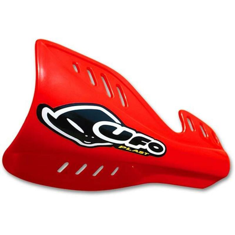 UFO Handguards Red Honda CR125R/250R/500R