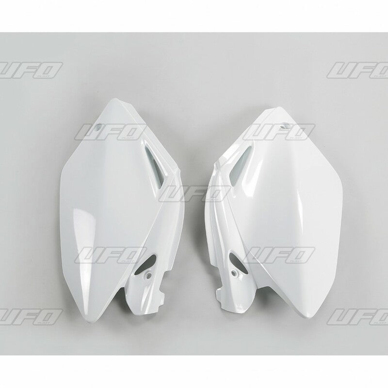 UFO Side Panels White Honda CRF250R