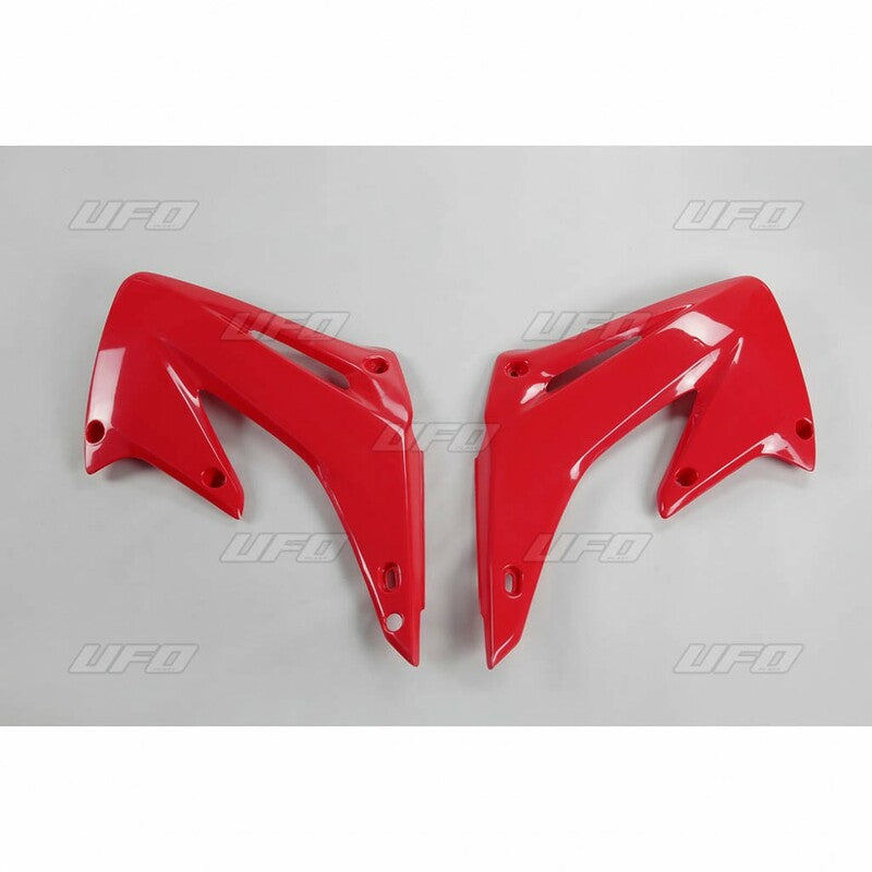 UFO Radiator Covers Red Honda CR125R/250R - 1086832001