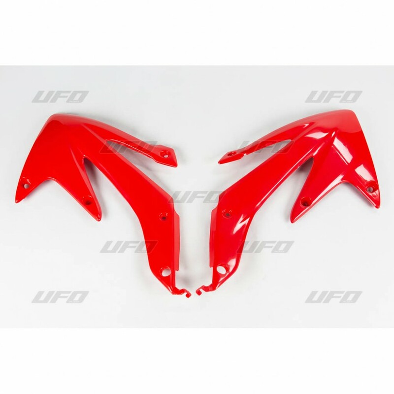 UFO Radiator Covers Red Honda CRF450X - 1086868003