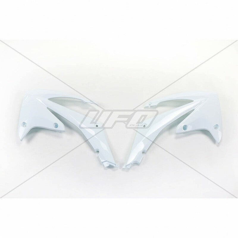 UFO Radiator Covers White Honda CRF250R/450R - 1086871002