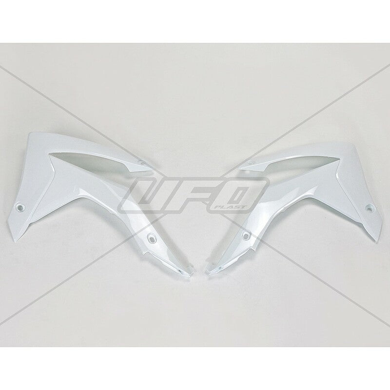 UFO Radiator Covers White Honda CRF250R/450R - 1086883002