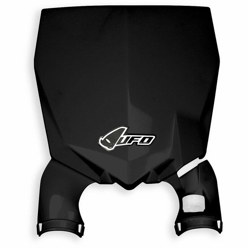 UFO Stadium Front Number Plate Black Honda CRF450R/RX