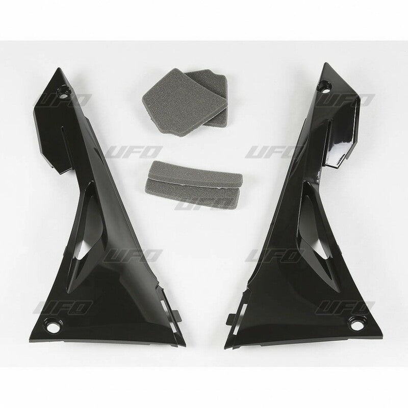 UFO Air Box Covers Black Honda CRF250R/450R/RX