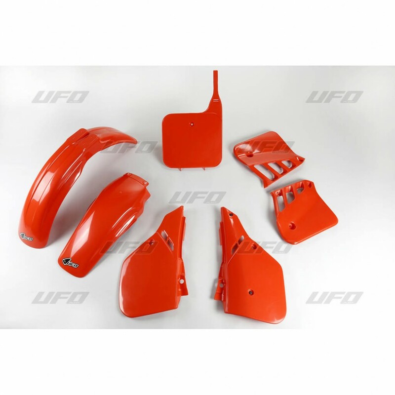UFO Plastic Kit OEM Color 1987 Honda CR250R