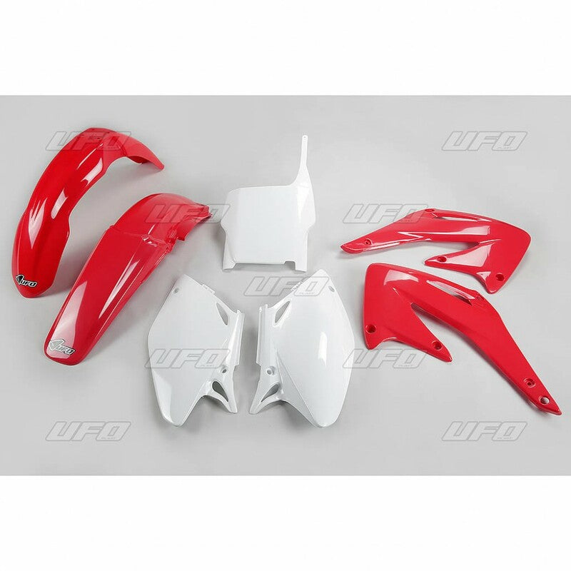 UFO Plastic Kit OEM Color Red/White Honda CRF450R - 1086942001