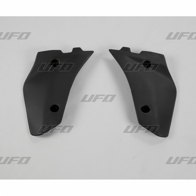 UFO Lower Radiator Covers Black Husqvarna CR250/WR250/300
