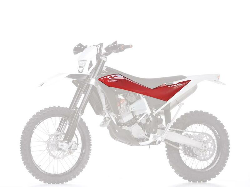 UFO Radiator Covers + Side Panels Red Husqvarna