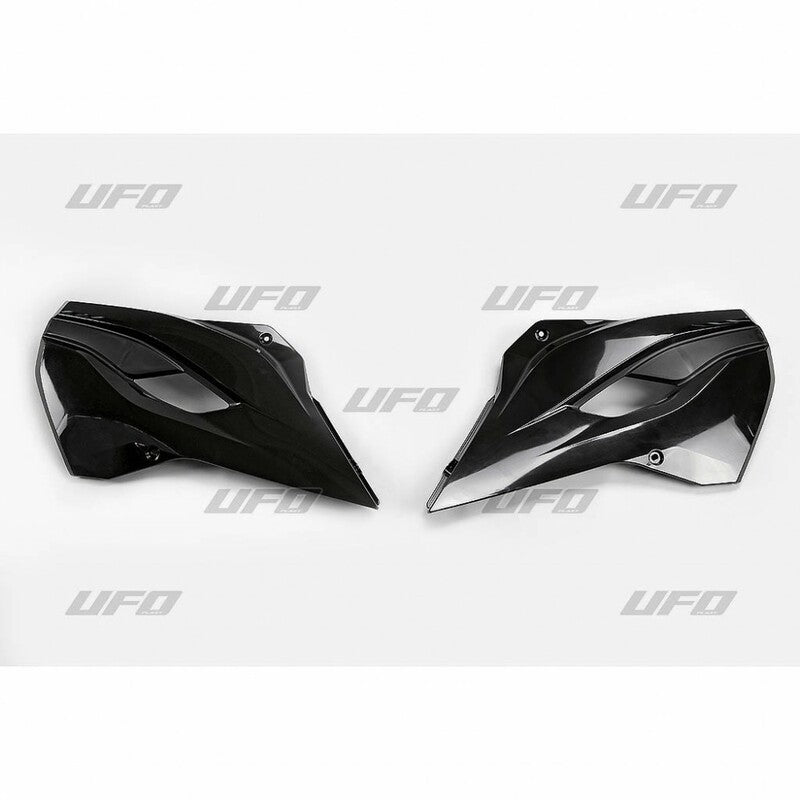 UFO Radiator Covers Black Husqvarna