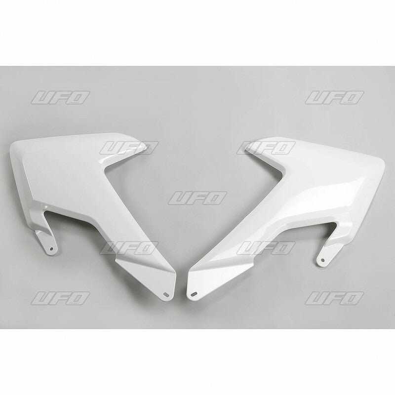 UFO Radiator Covers White Husqvarna FC